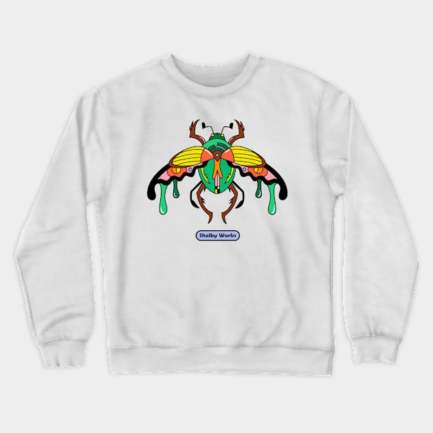 Beetle Sees Crewneck Sweatshirt by ShelbyWorks